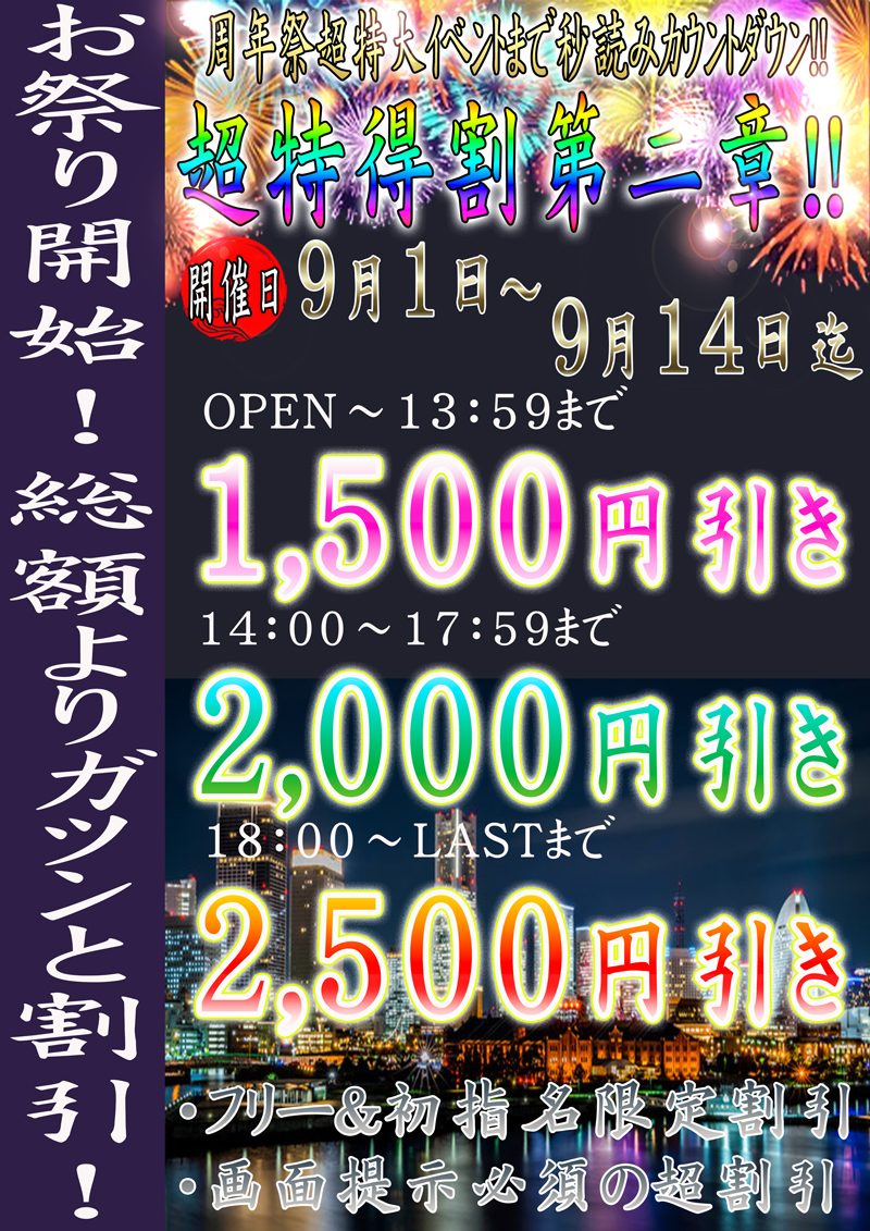周年前の『Doki-ドキッGirlsスポット』横浜・関内ピンサロ